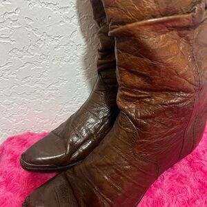 Vintage zodiac boots soft Ben leather size 8